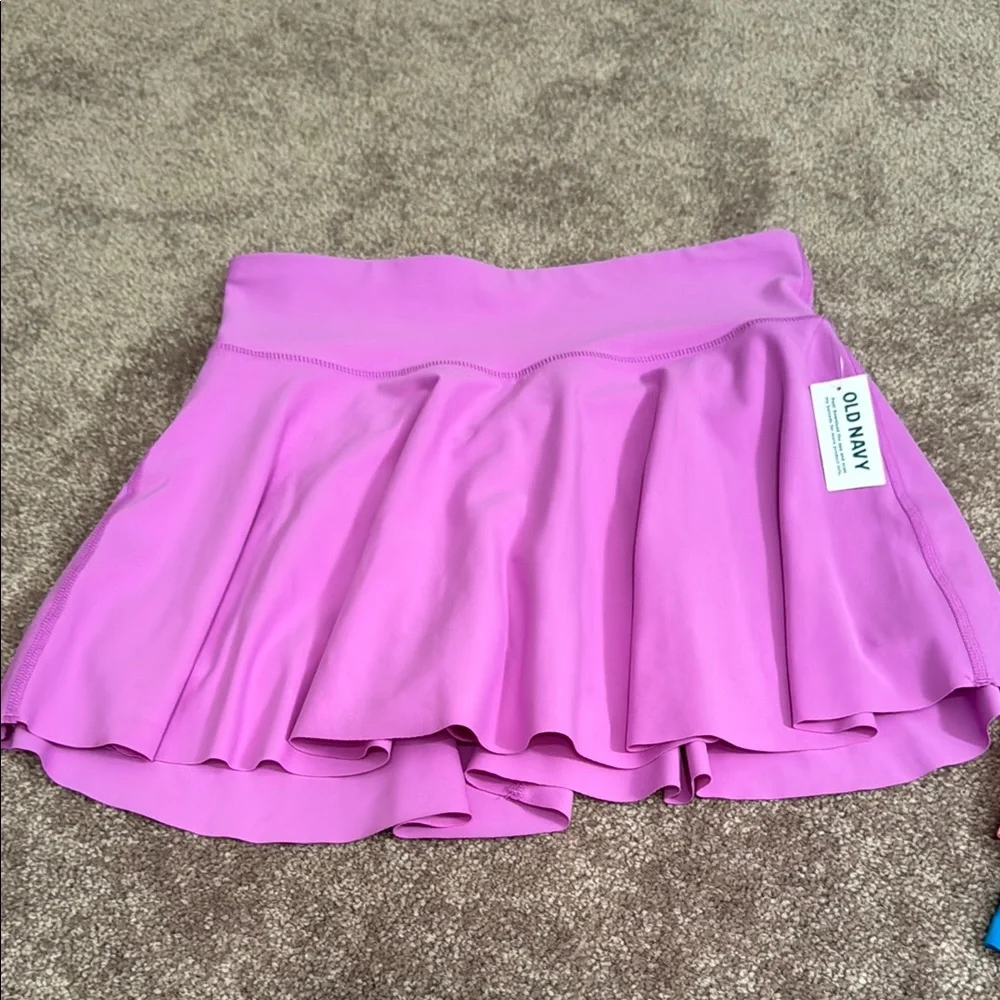 Purple Skort and Shorts Set